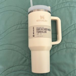 Cream and light pink Stanley